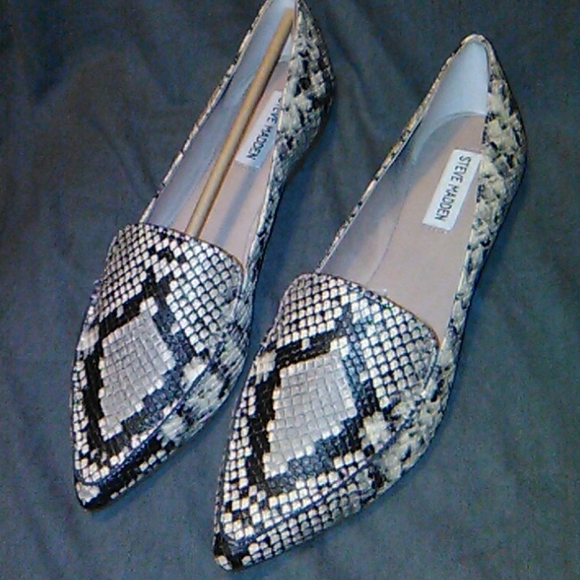 Steve Madden Women's Feather-s Flats White Size 8 M main image 0